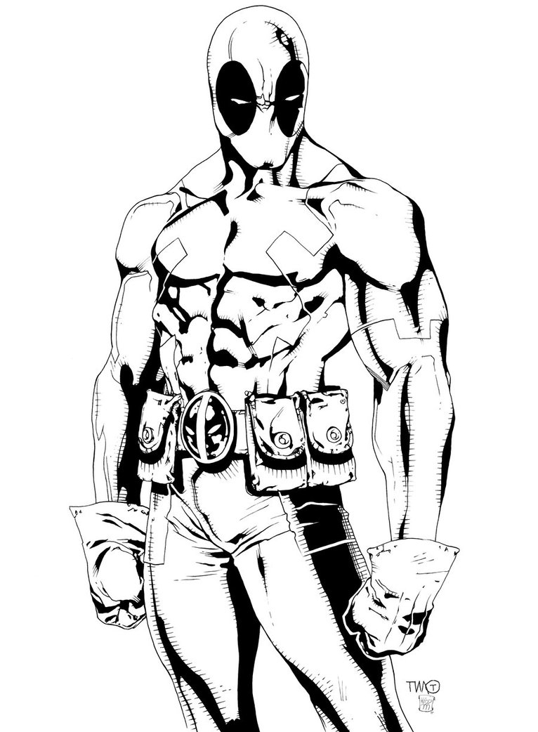 Ghost Rider Coloring Pages To Print Deadpool Coloring Pages To Download And Print For Free