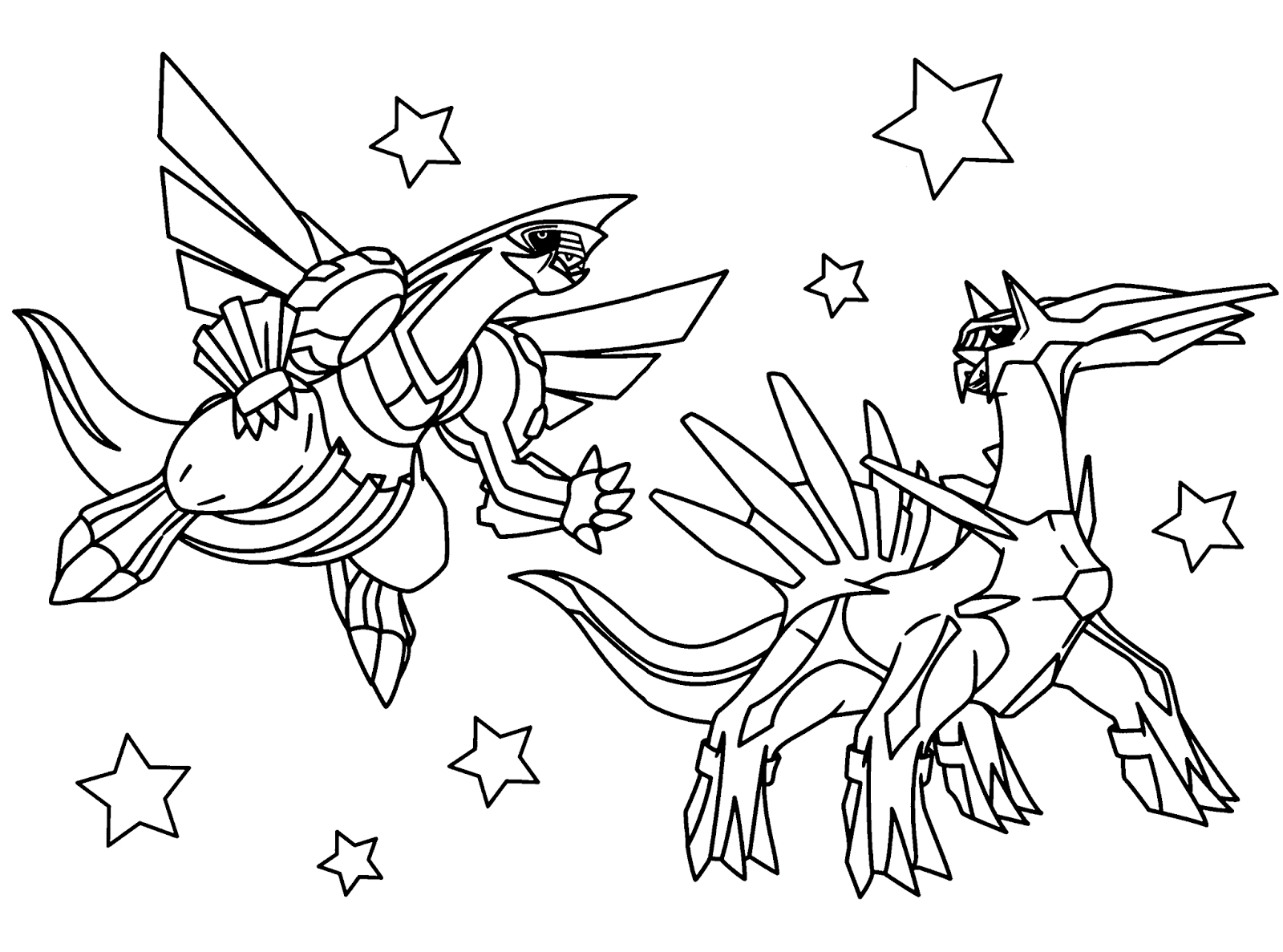 Giratina Coloring Pages 40 Legendary Pokemon Coloring Pages Coloringstar