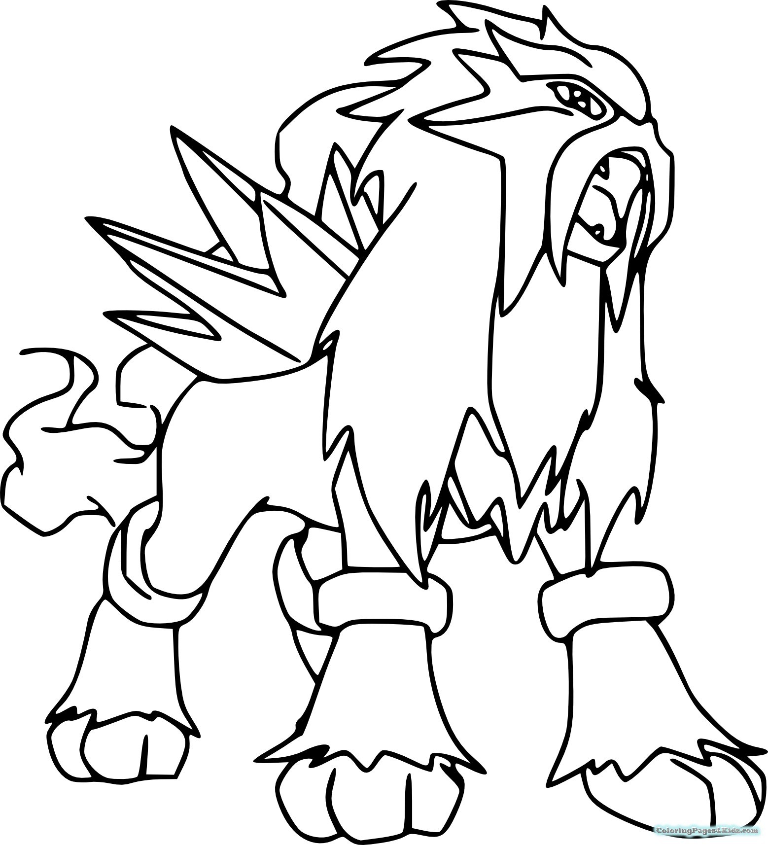 Giratina Coloring Pages Legendary Pokemon Coloring Pages Free Printable Coloring Page For Kids