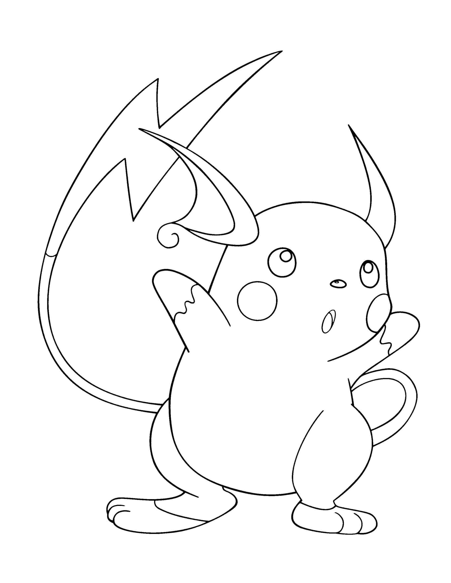 Giratina Coloring Pages Raichu Coloring Page Best Pages Printable 11 Of In Coloring Pages