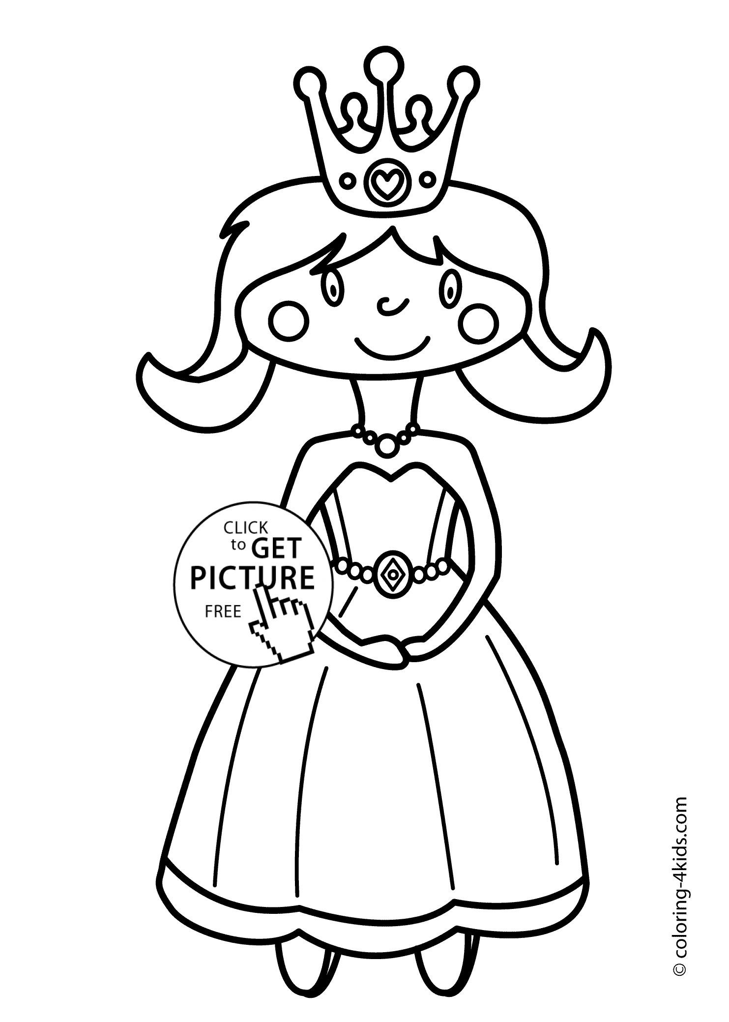 Girl Color Pages Cute Princesse Coloring Pages For Girls Printable Coloring Pages