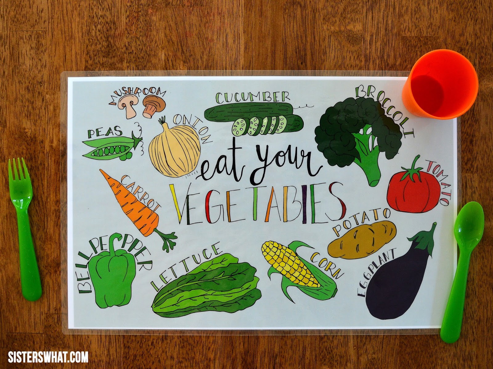 Green Beans Coloring Page Free Vegetable Printable Coloring Page Place Mat And Green Beans
