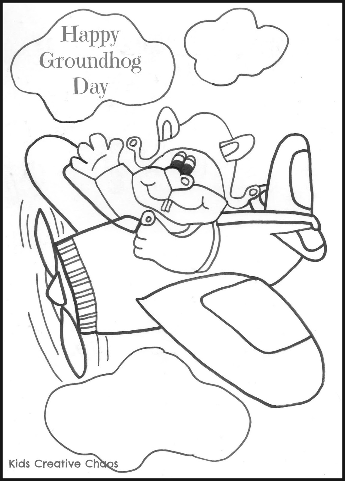 Groundhog Day Printable Coloring Pages Groundhog Day Coloring Pages At Getdrawings Free For Personal