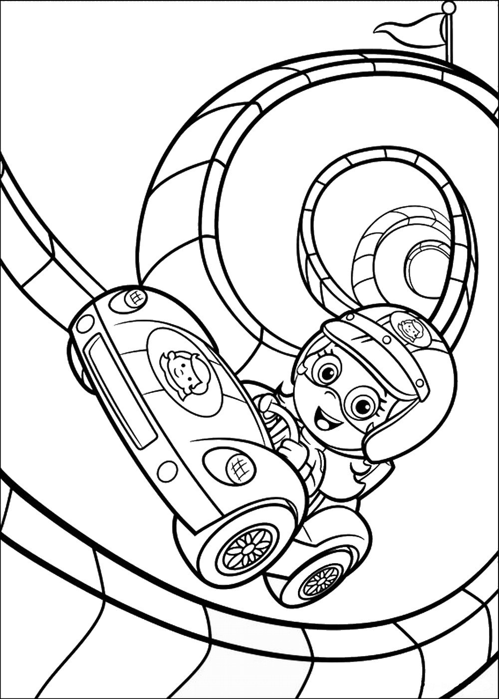 Gumby Coloring Pages Bubble Guppies Coloring Bubble Guppies Coloring Pages On Coloring