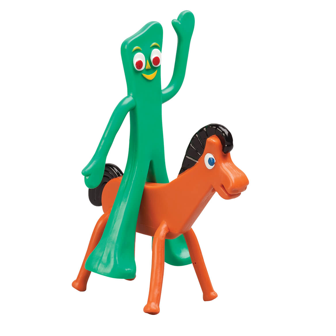 Gumby Coloring Pages Gum And Pokey Bendable Figurine Set