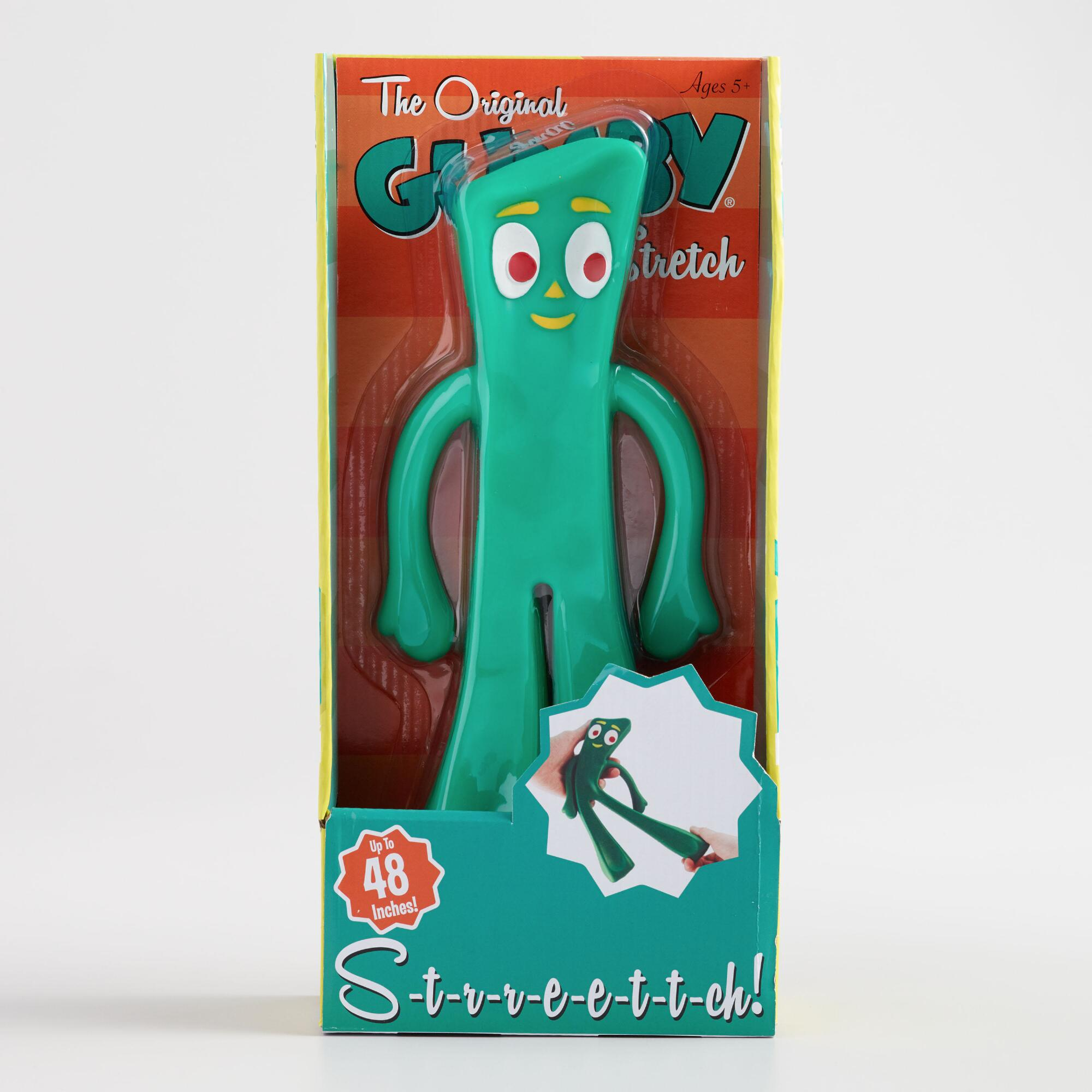 Gumby Coloring Pages The Original Gum Stretch
