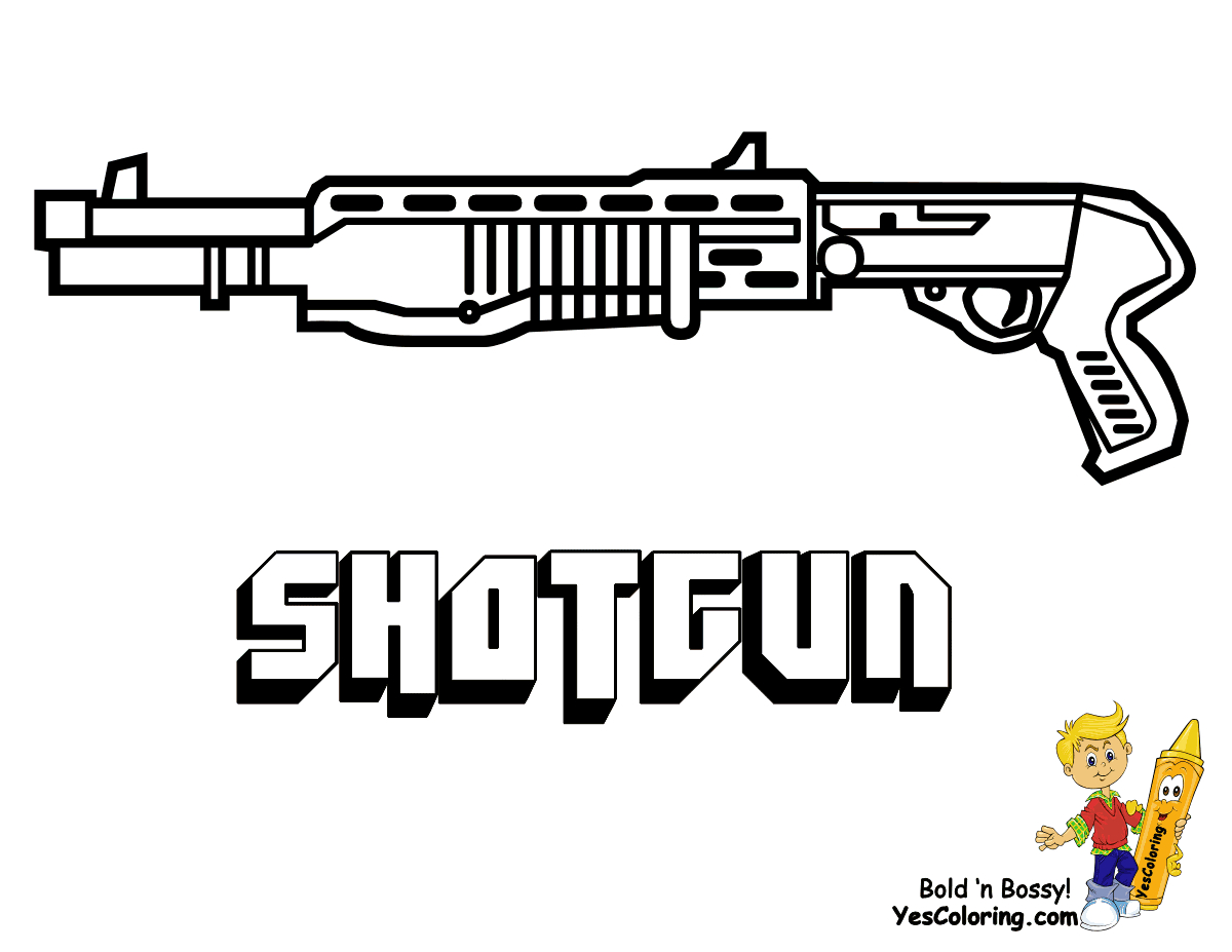 Gun Coloring Pages Coloring Ideas Nerf Guns Clipart Gunng Pages Radiokotha Ideas Free