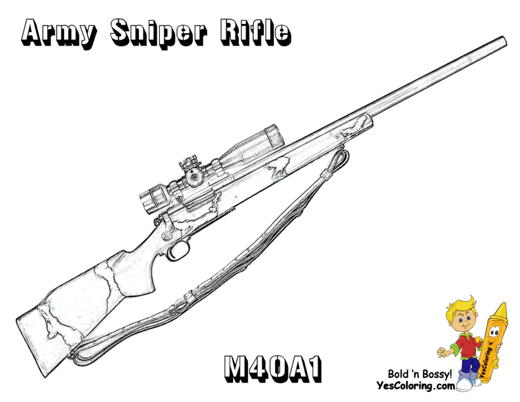 Gun Coloring Pages Coloring Nerf Gun Coloring Pages Page Free Printable Image Loftyea