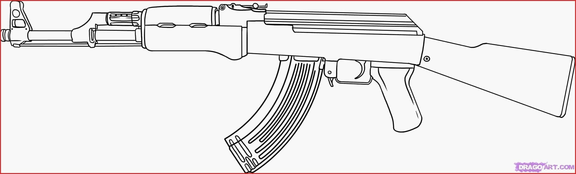 Gun Coloring Pages Gun Coloring Pages Pdf Games Nerf Colouring In Fortnite Free Ray