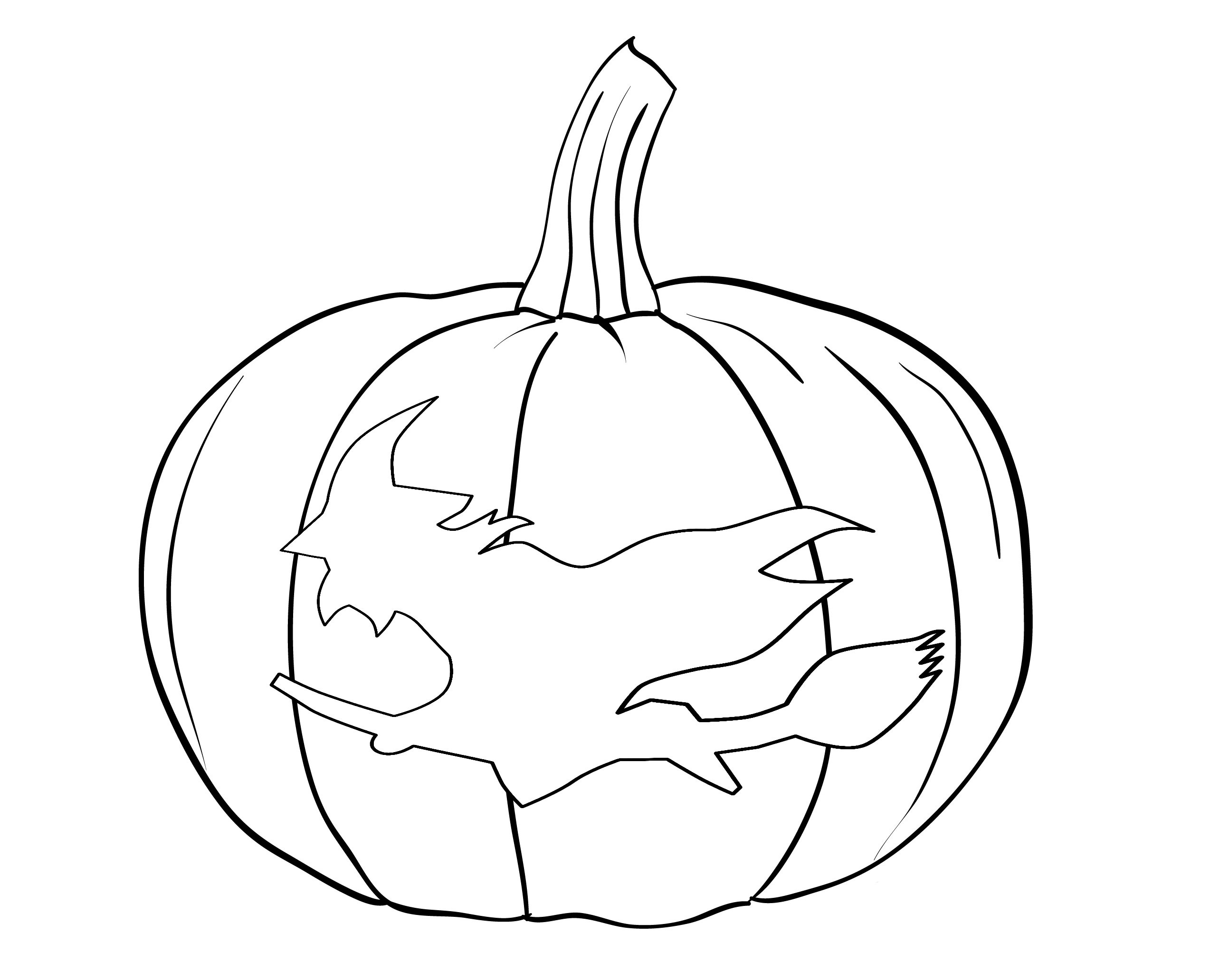 Halloween Pumpkin Coloring Pages Printables Coloring Pages Free Halloween Pumpkin Coloring Pages For Toddlers