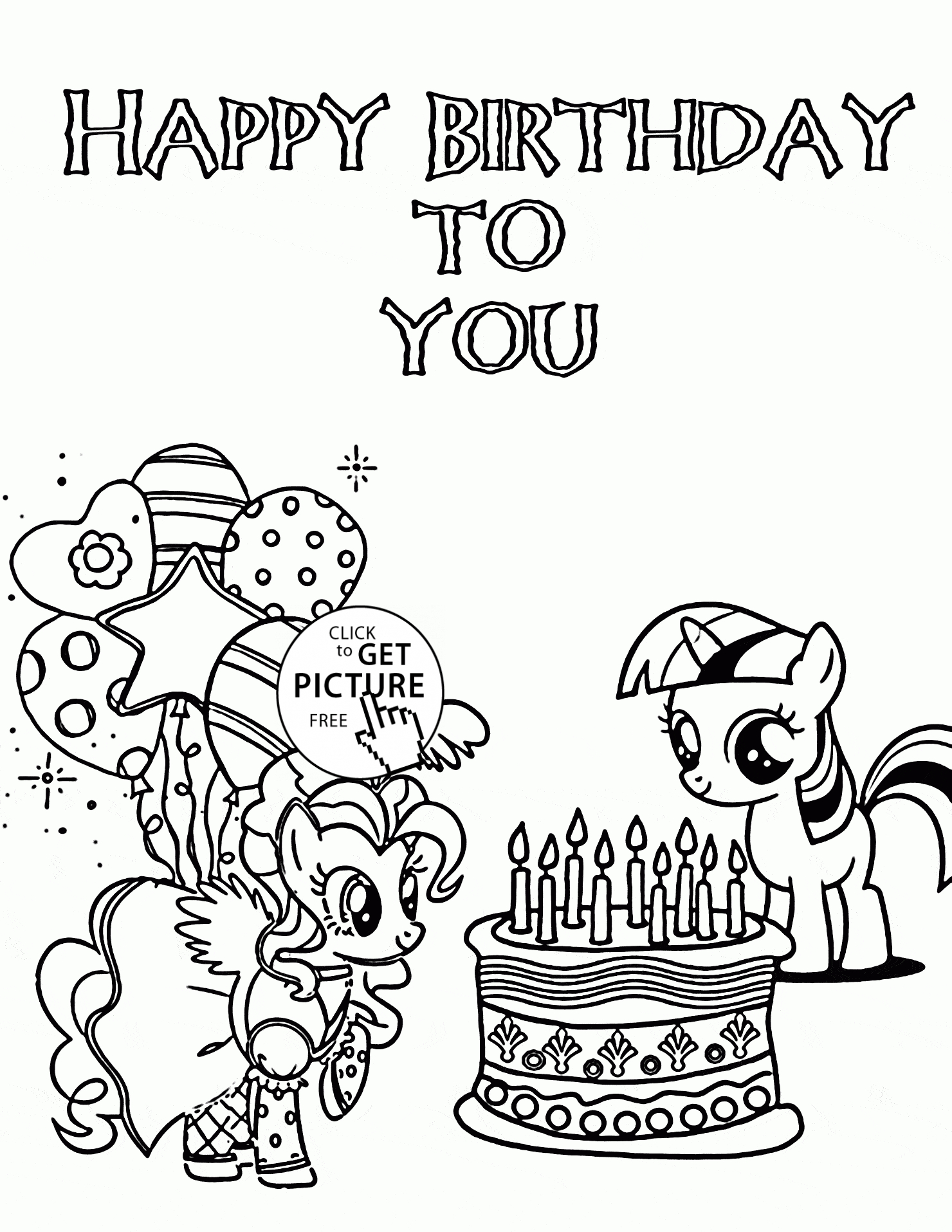 Happy Birthday Coloring Pages For Friends Happy Holidays Coloring Pages Printable Coloring Home