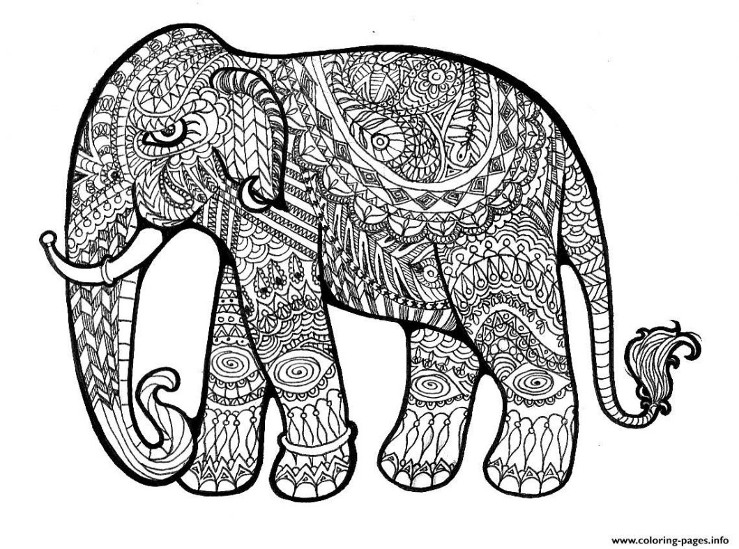 Hard Animal Coloring Pages Animal Coloring Pages For Kids Hard Printable Coloring Page For Kids