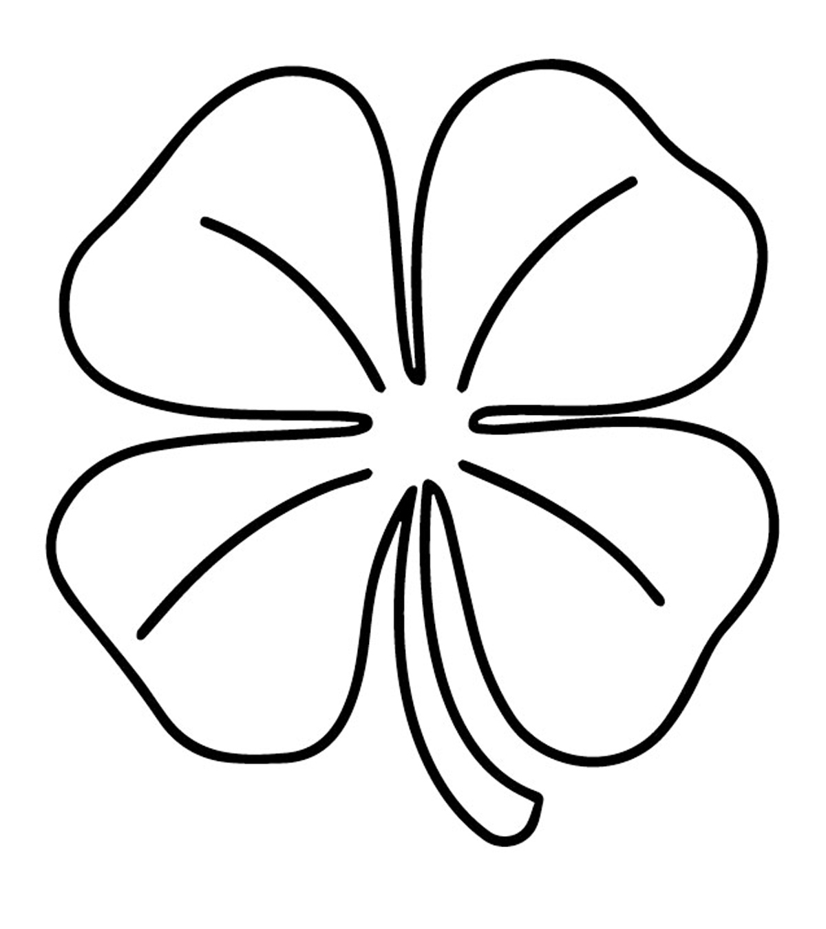Hard Hat Coloring Page Top 20 Free Printable Four Leaf Clover Coloring Pages Online