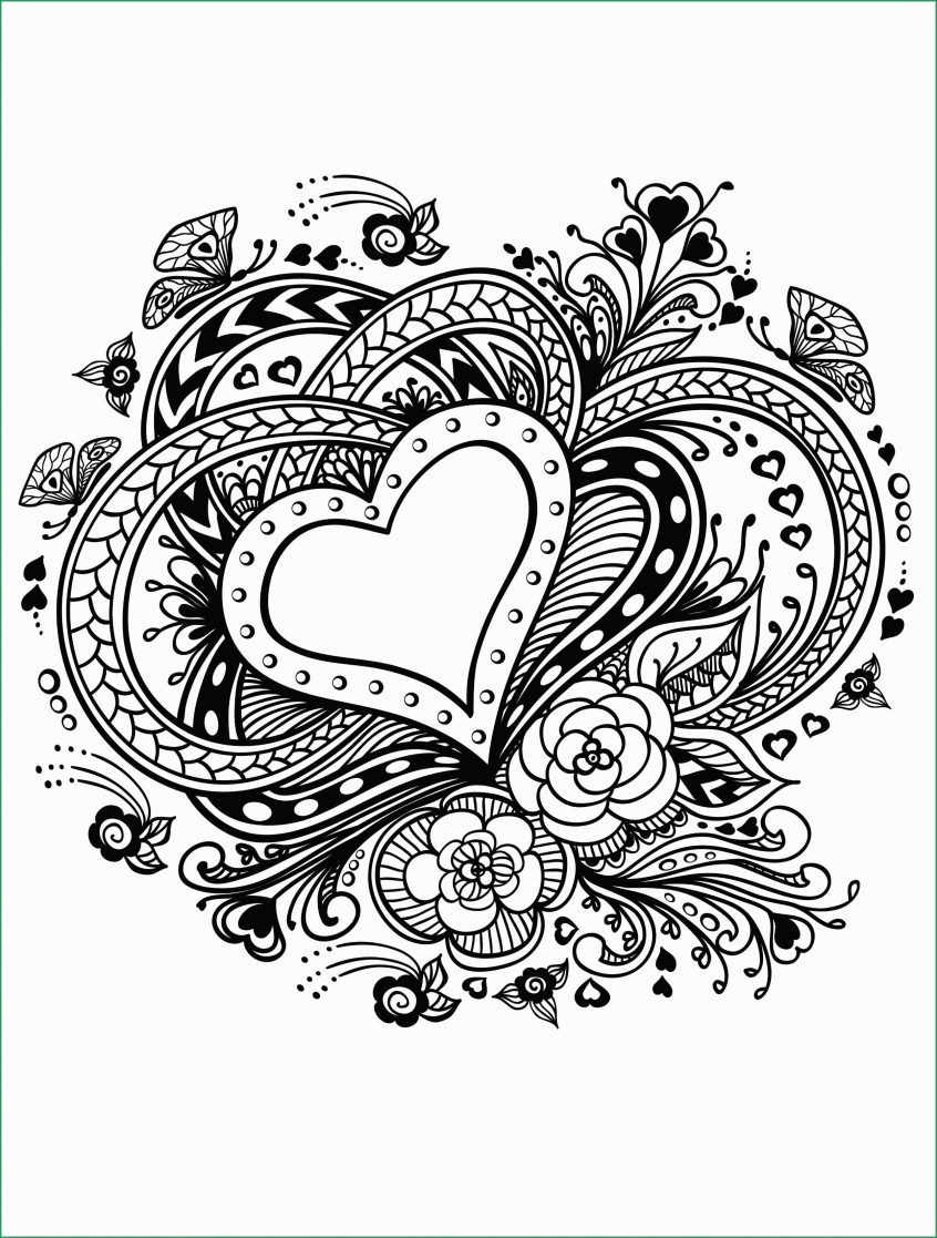 Heart Coloring Pages Pdf Coloring Animal Coloring Pages For Adults Pdf Sheets St Patricks
