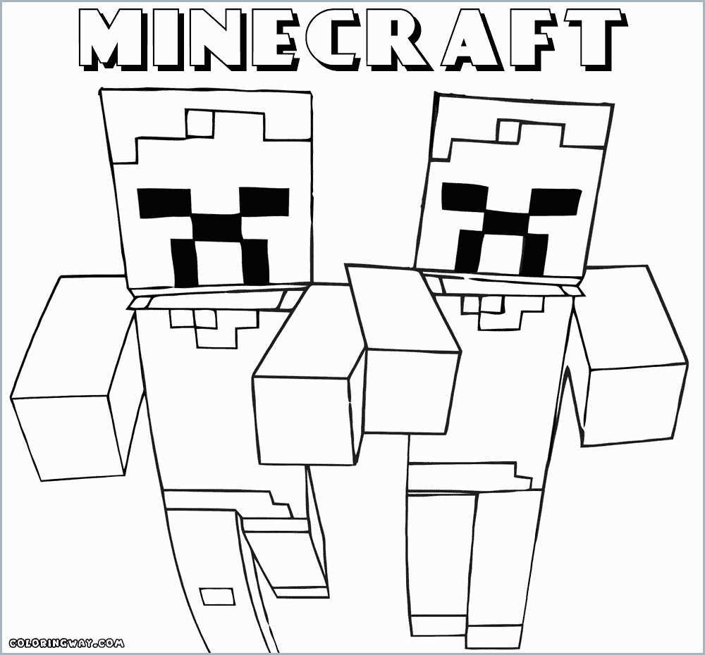 Herobrine Coloring Pages Coloring Printable Minecraft Coloring Book Pleasant Color Page Az
