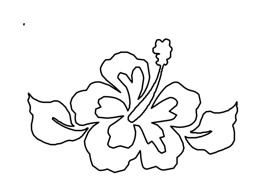 Hibiscus Flower Coloring Pages Free Printable Hibiscus Coloring Pages For Kids