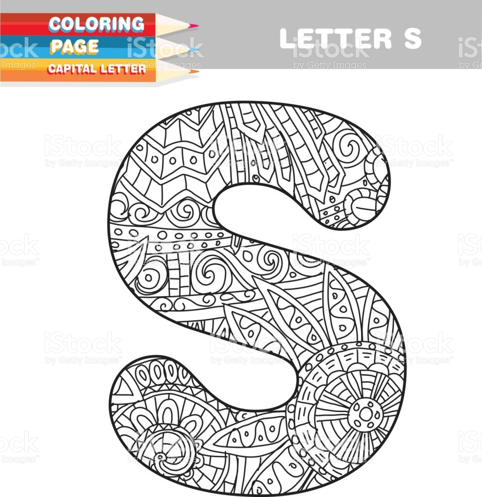 Illuminated Alphabet Coloring Pages Coloring Pages Excelent Illuminated Letters Coloringages Image