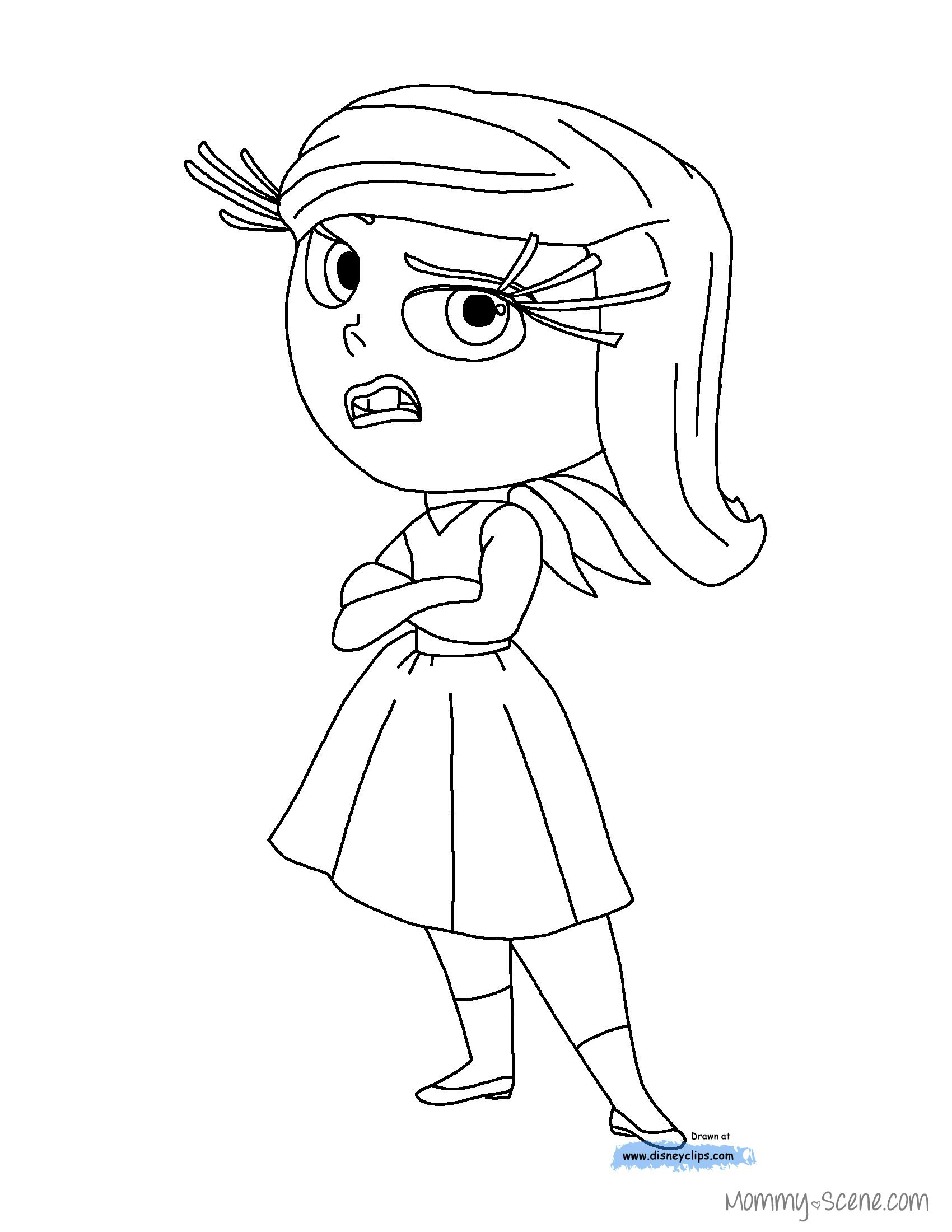 Inside Out Sadness Coloring Page Inside Out Sadness Coloring Page Brilliant Pages To Print For Kids