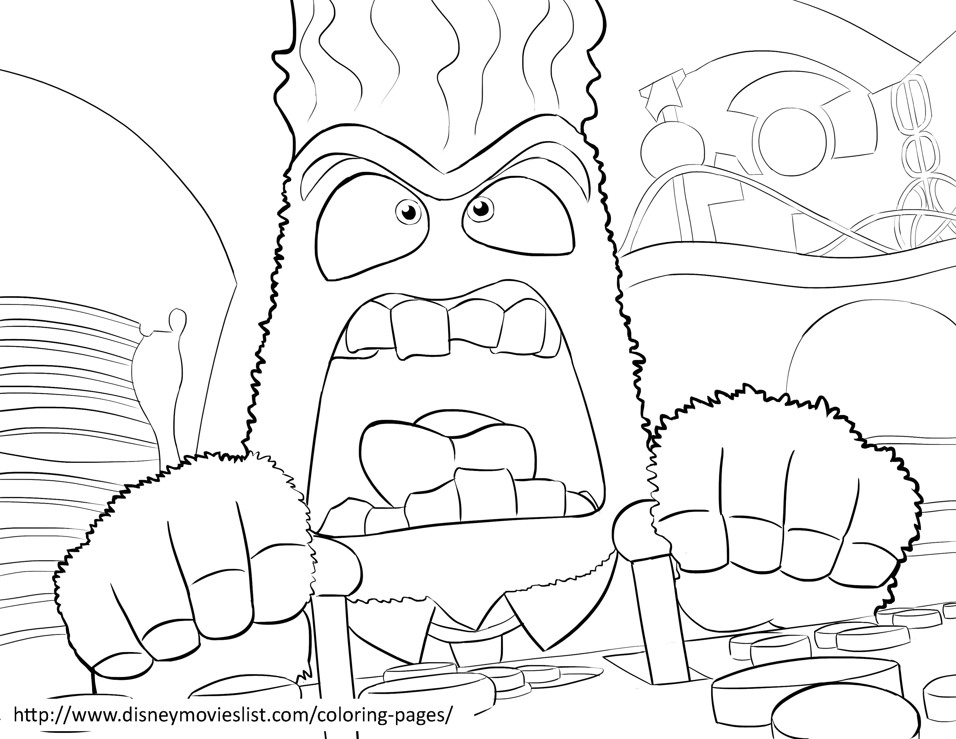 Inside Out Sadness Coloring Page Inside Out To Download For Free Inside Out Kids Coloring Pages