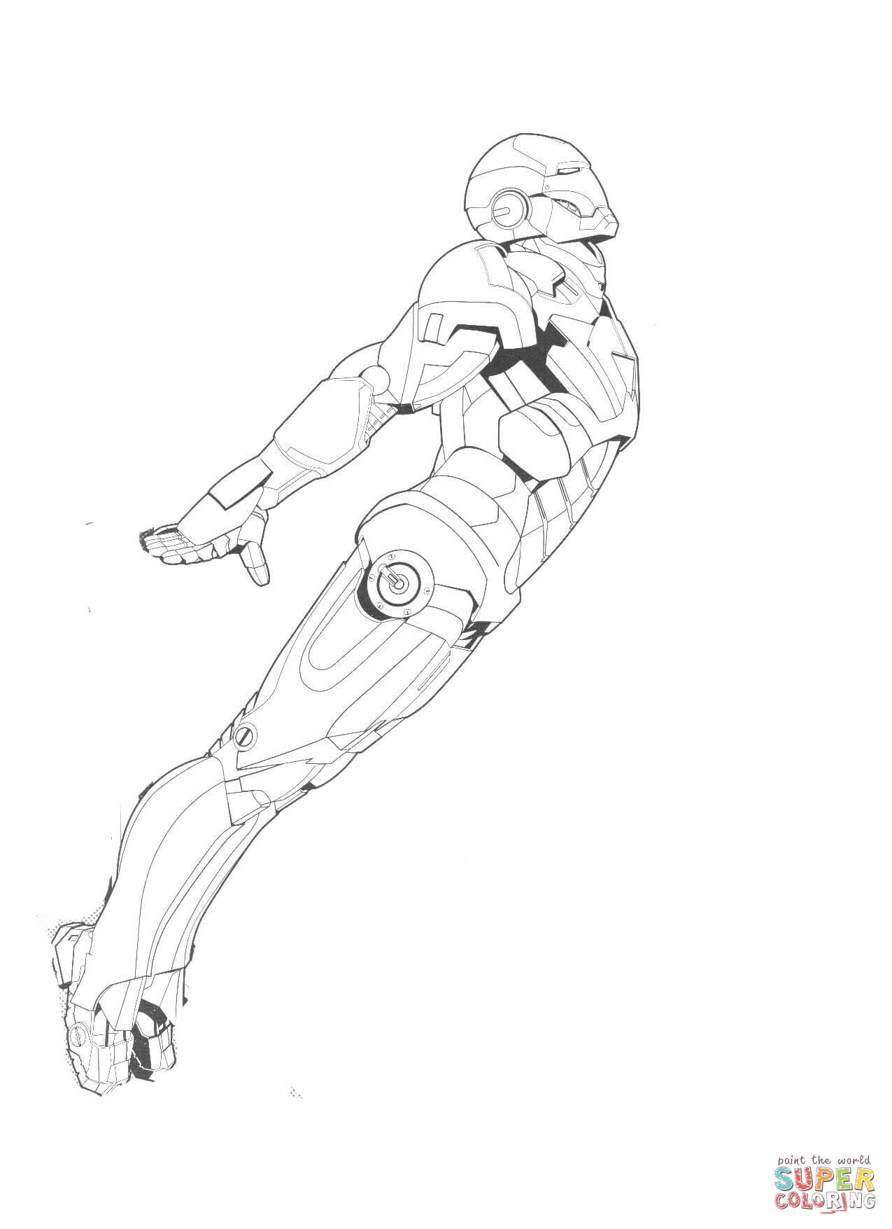 Iron Man Coloring Pages Online New Iron Man Coloring Page Free Printable Coloring Pages