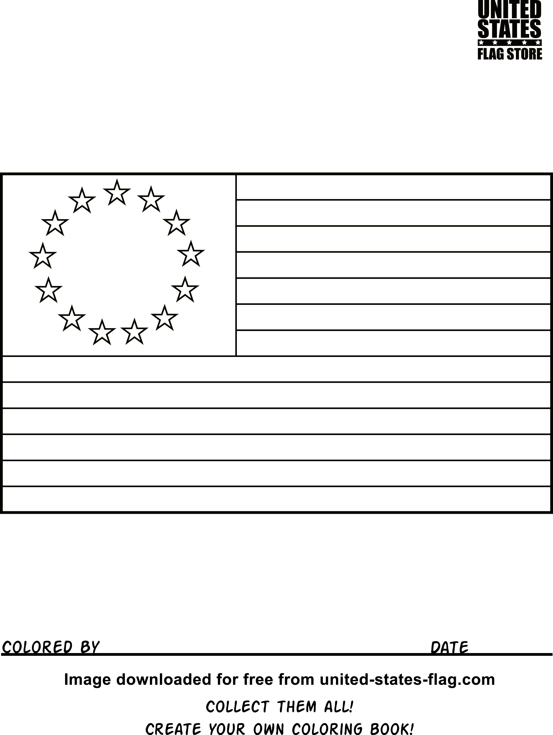 Israel Flag Coloring Page Free American Flag Coloring Pages