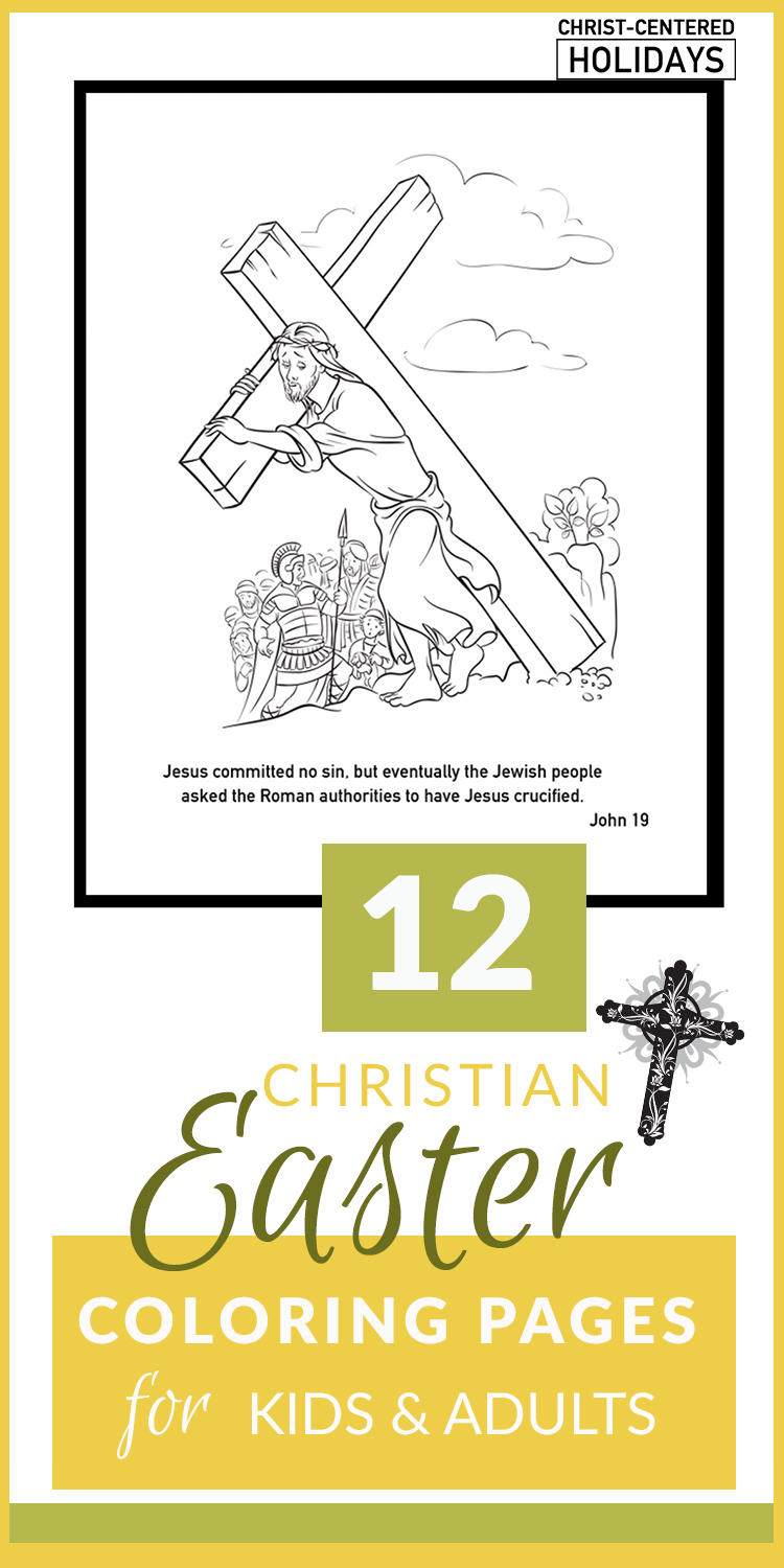 Jesus Easter Coloring Pages Printable Christian Easter Coloring Pages Printables For Kids Adults