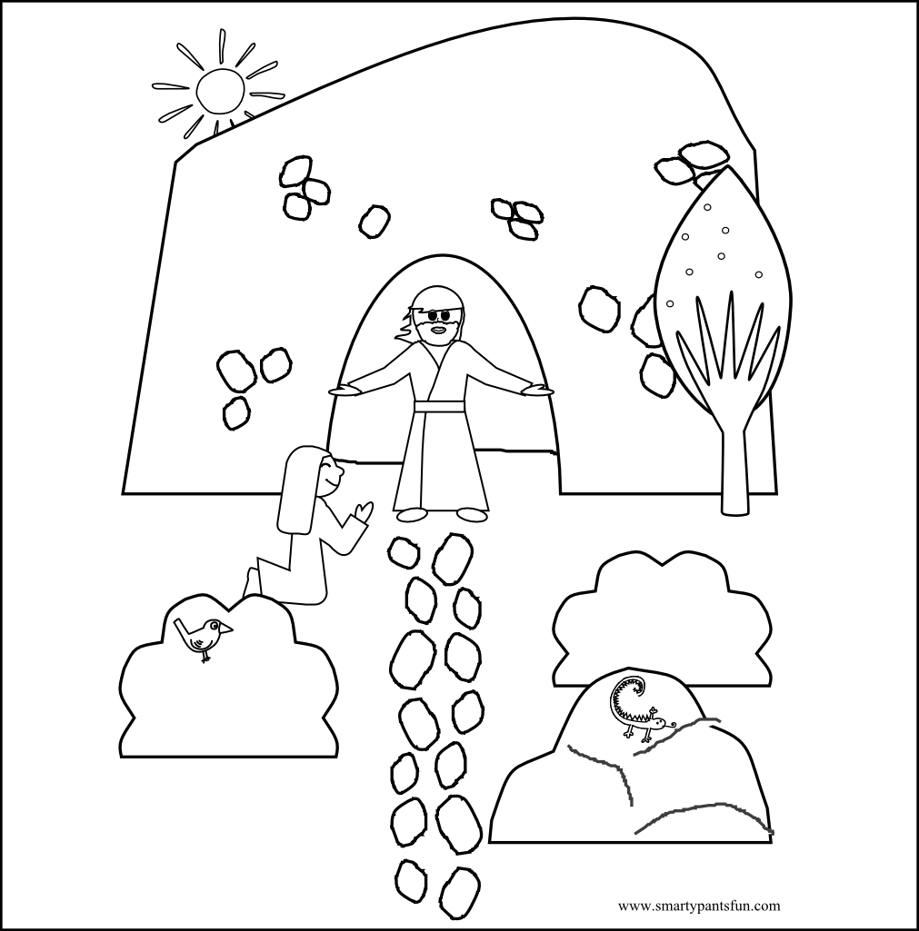 Jesus Easter Coloring Pages Printable Jesus Resurrection Coloring Page At Getdrawings Free For
