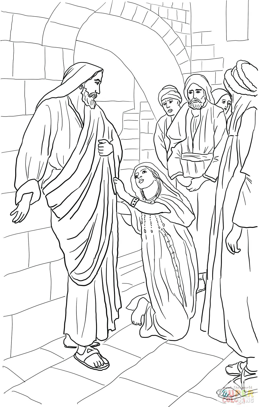 Jesus Heals The Leper Coloring Page Coloring Page Jesus Heals The Leper Coloring Page Free Printable