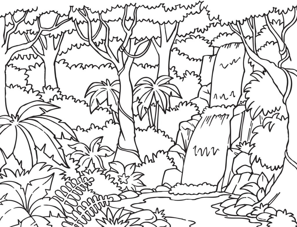 Jungle Coloring Pages Coloring Coloring Pages Jungle Impressive 31 Marvelous Jungle