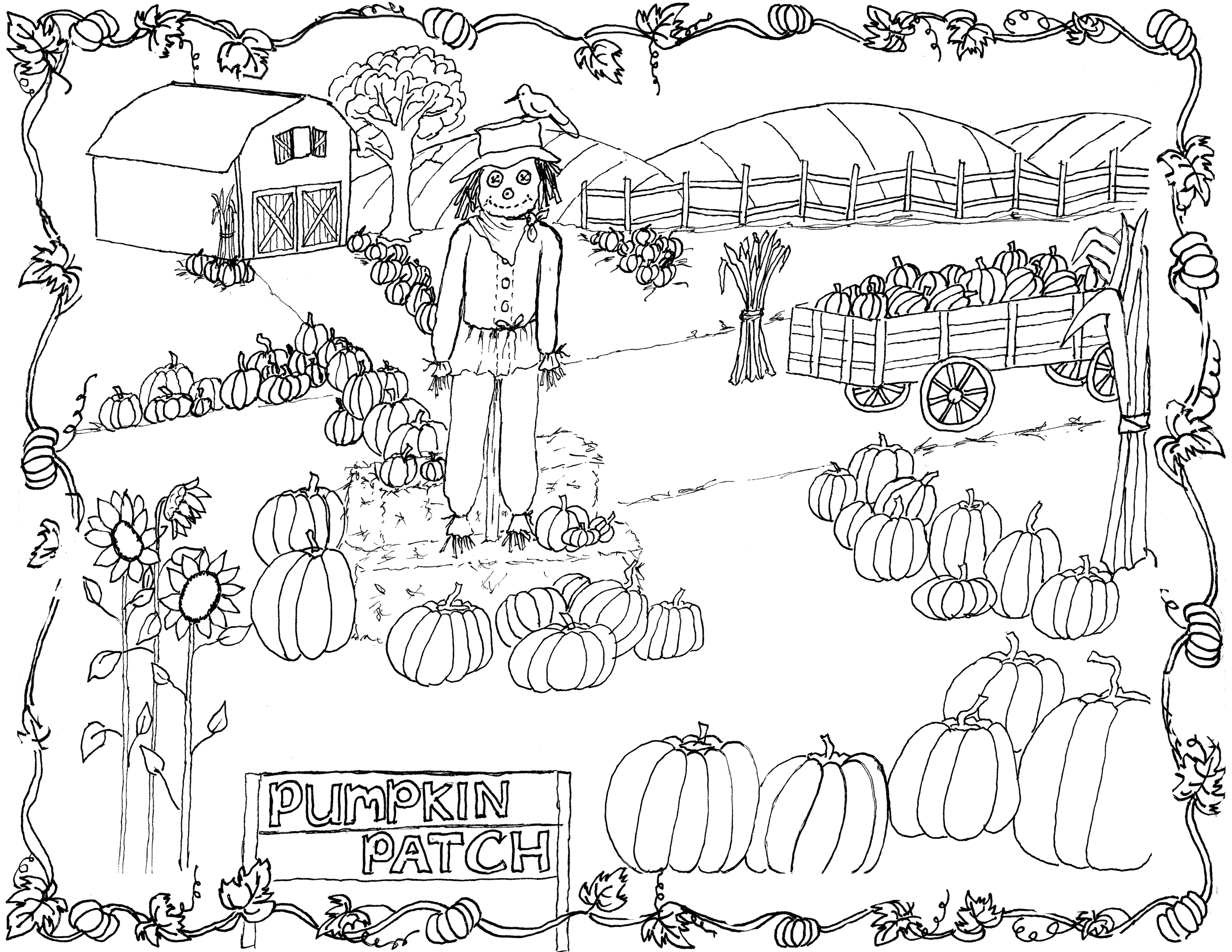 Kids Farm Coloring Pages Farm Coloring Pages For Kids Printable Printable Coloring Page For