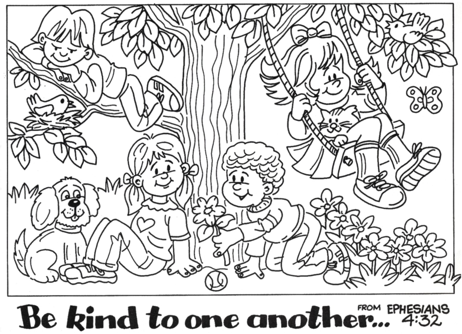 Kindness Coloring Pages Showing Kindness Coloring Pages