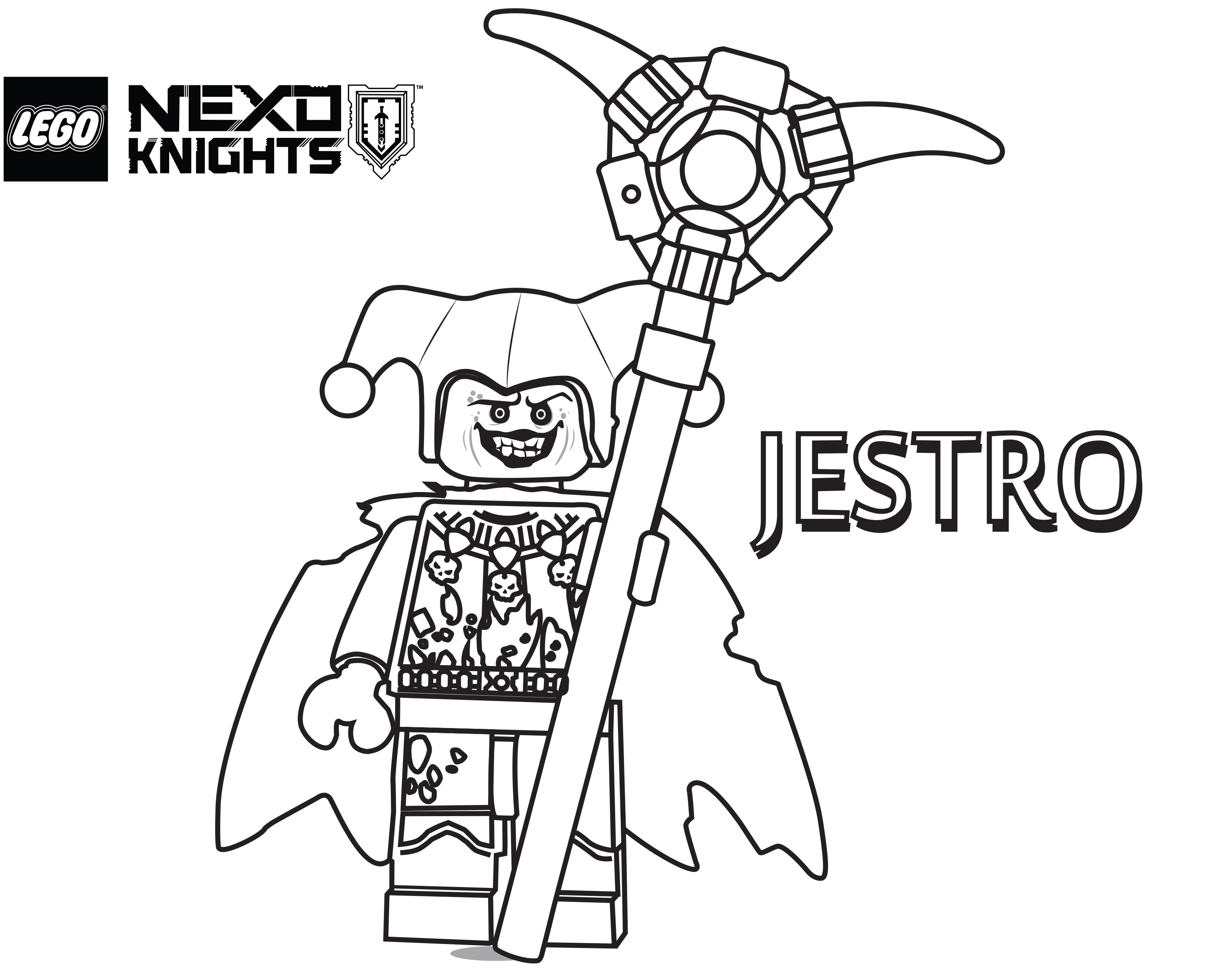 Knights Coloring Pages Lego Nexo Knights Coloring Pages The Brick Fan