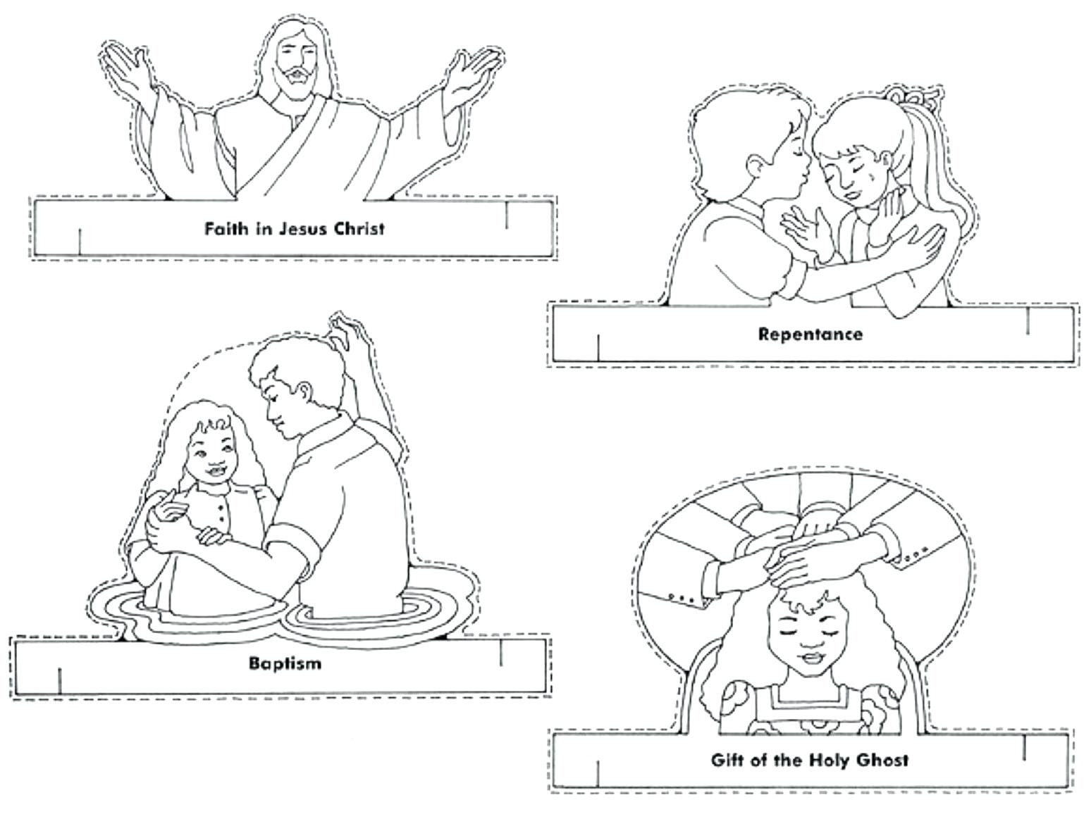 Lds Holy Ghost Coloring Page Jesus Christ Holy Ghost Coloring Pages Print Coloring