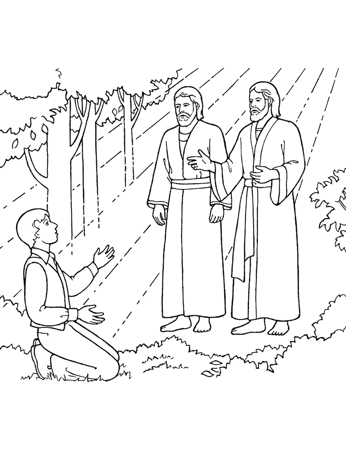 Lds Holy Ghost Coloring Page Lds Coloring Pages 13722 25503300 Coloriorinfo