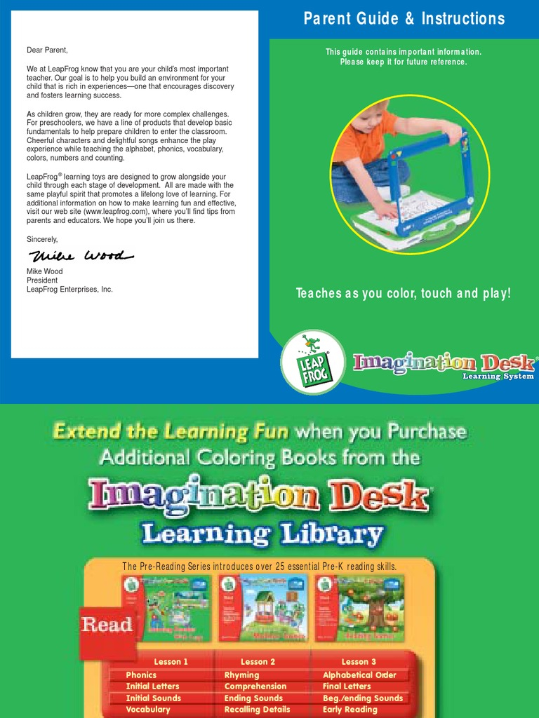 Leapfrog Imagination Desk Coloring Pages Leap Frog Imagination Desk Docsharetips