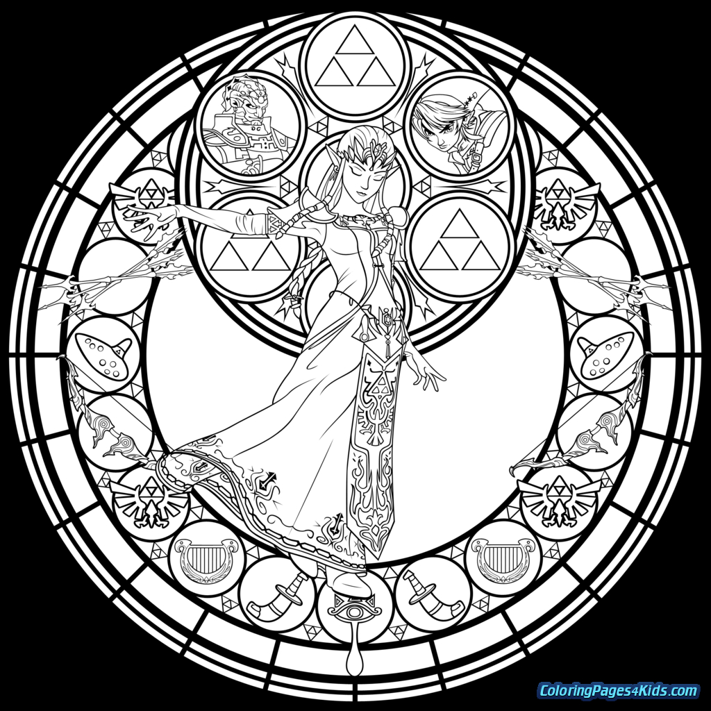 Legend Of Zelda Coloring Pages Online Hd The Legend Of Zelda Coloring Pages Free Online Breath Midnight