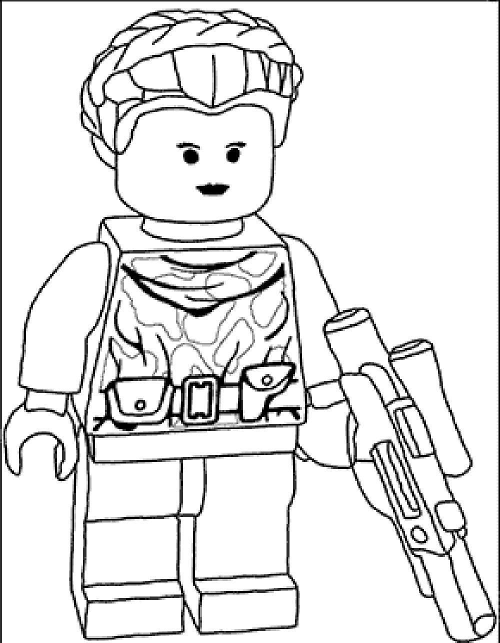 Lego Coloring Pages Star Wars Inspirational Han Solo Lego Coloring Pages Dazhou