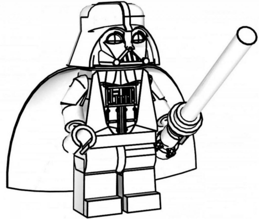 Lego Coloring Pages Star Wars Lego Darth Vader Coloring Pages With Coloring Pages Star Wars Darth