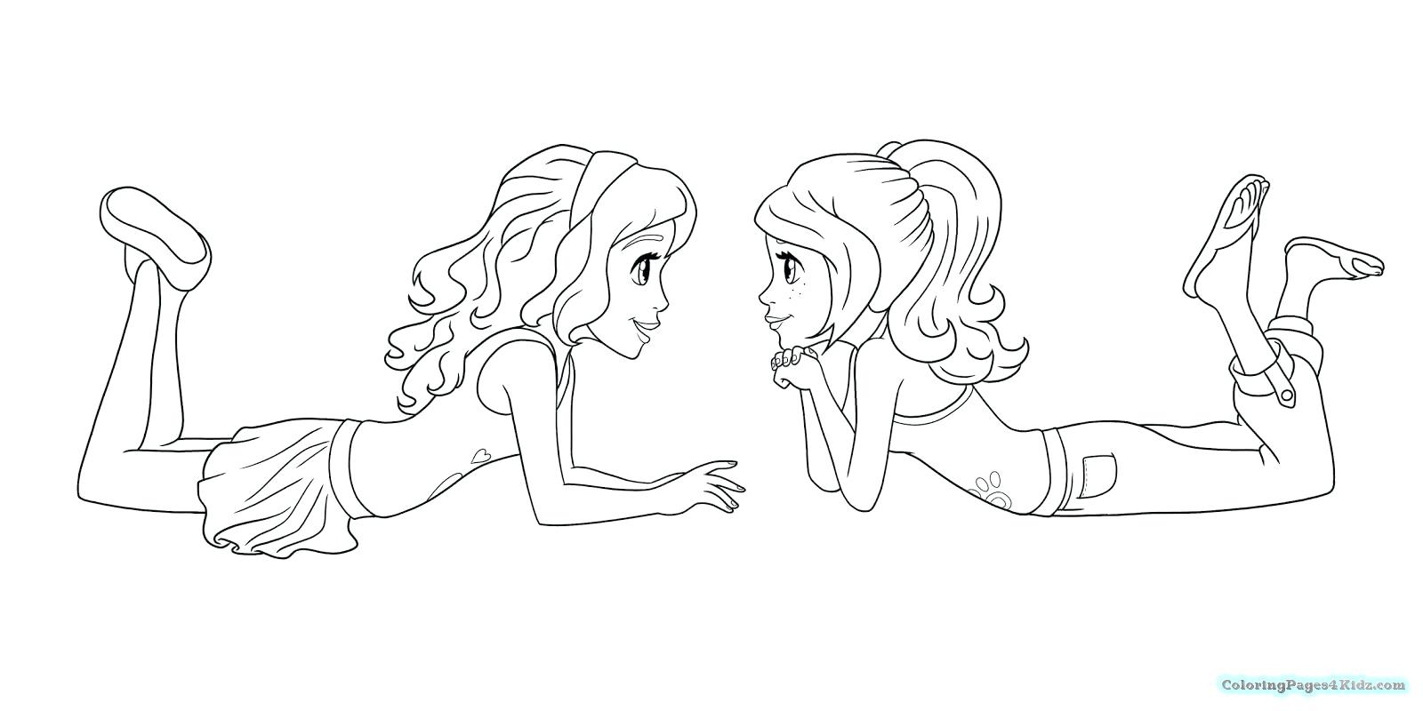 Lego Friends Printable Coloring Pages Coloring Book Lego Friends Coloringges To Print Free Little