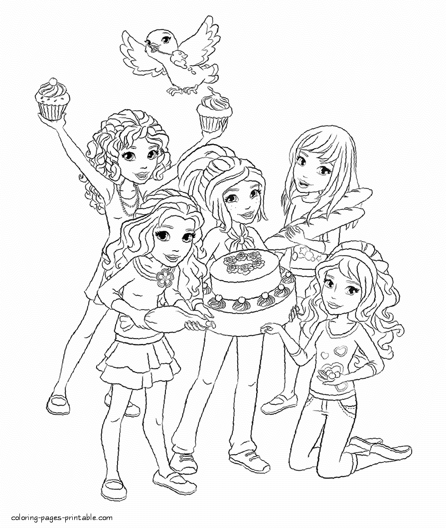 Lego Friends Printable Coloring Pages Coloring Ideas Friends Coloring Pages Lego 895x1061 Friendship