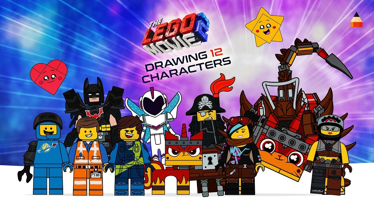 Lego Movie Color Pages The Lego Movie 2 Drawing Lego Minifigures Coloring Pages Lego Thelegomovie2