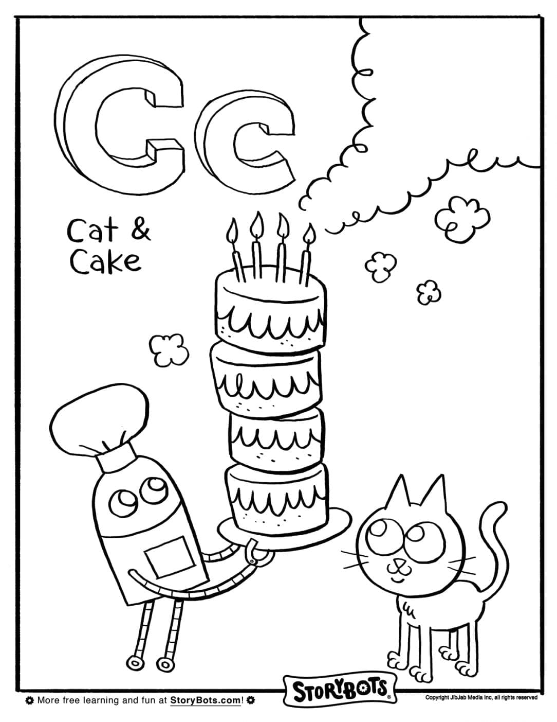 Letter C Coloring Pages For Preschoolers Letter C Coloring For Toddlers Preschool Sheet Pages Adults Free Cat