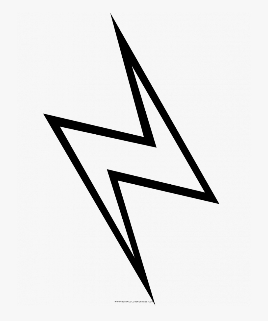 Lightning Bolt Coloring Page Lightning Bolt Coloring Pages Disegno Fulmine Da Colorare
