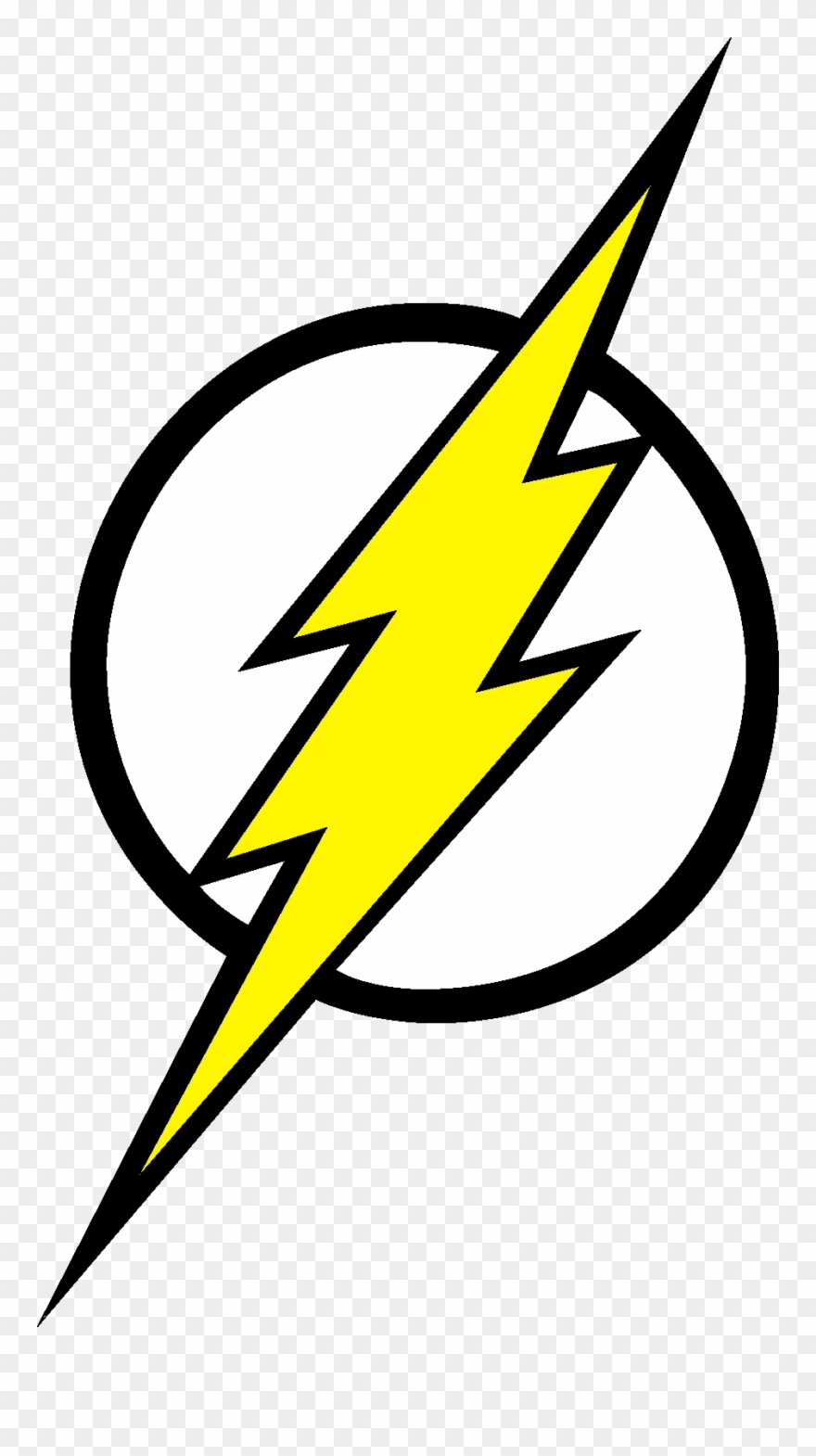 Lightning Bolt Coloring Page Lightning Clipart Svg Flash Logo Coloring Page Png Download