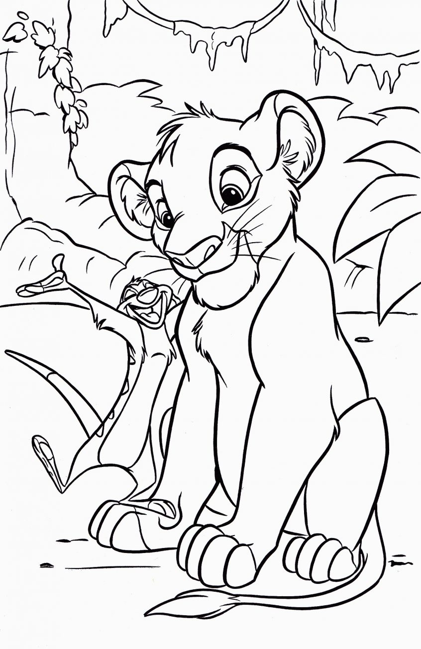 Little Boy Coloring Pages Coloring Free Printable Simba Coloring Pages For Kids Of Children S