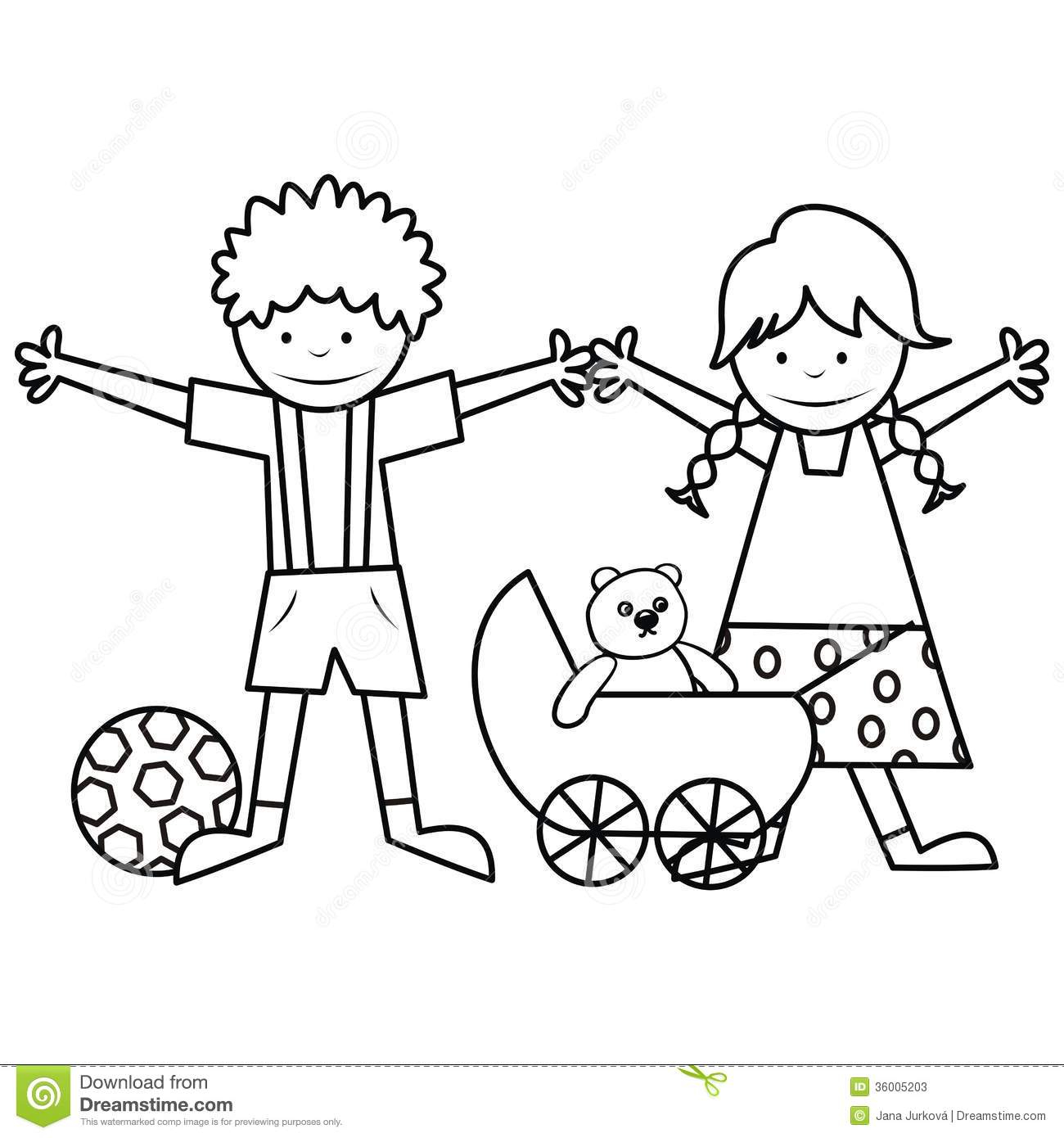 Little Boy Coloring Pages Girl Coloring Pages For Kids With Nice Idea Little Boy And Girl