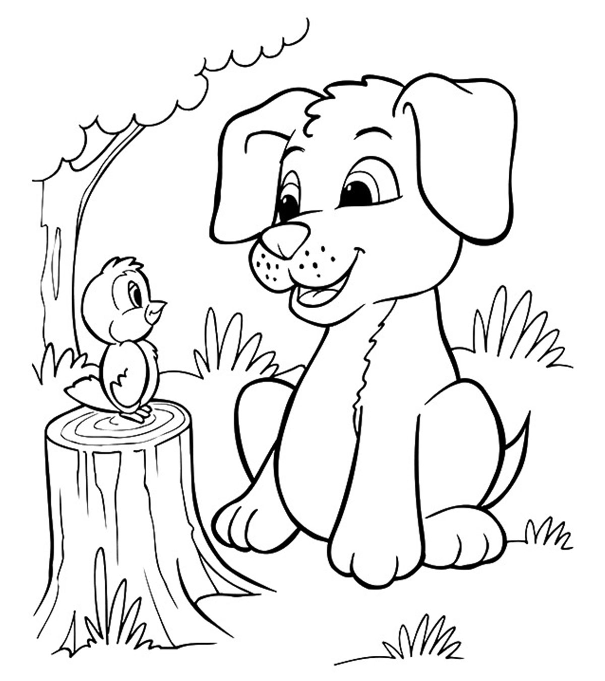 Little Puppy Coloring Pages Top 30 Free Printable Puppy Coloring Pages Online