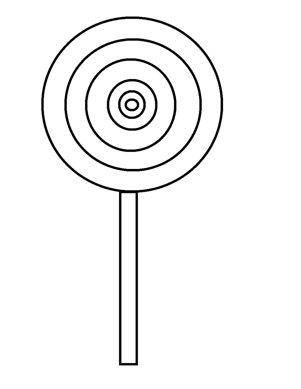 Lollipop Coloring Page Lollipop Coloring Page For Young And Old Educative Printable