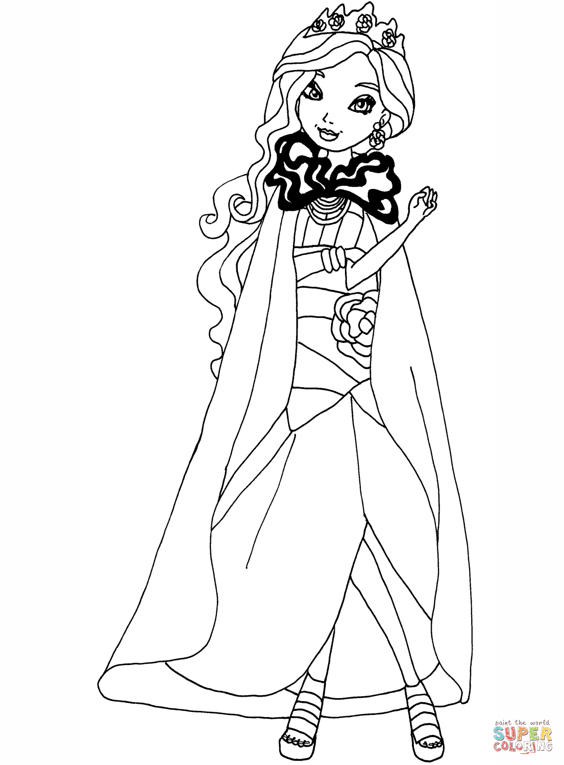 Madeline Coloring Pages Printable Ever After High Coloring Pages Free Coloring Pages