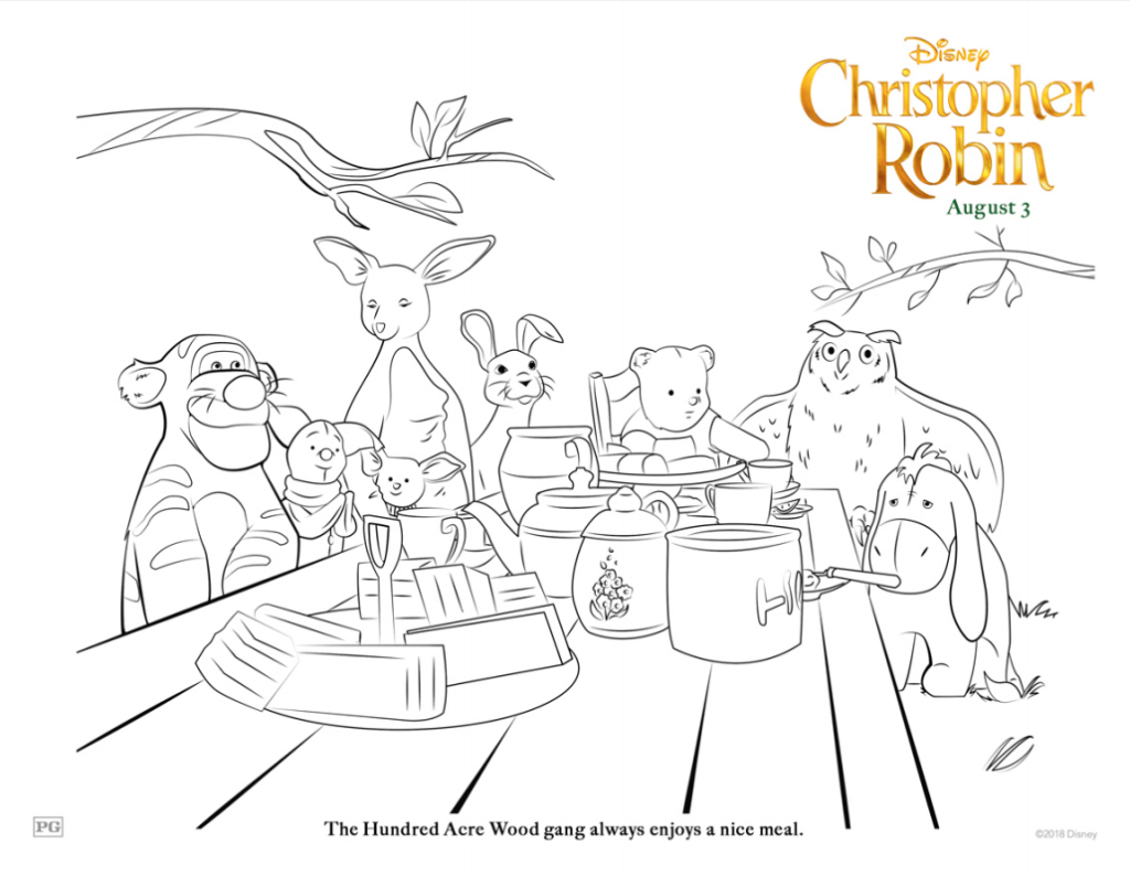 Madeline Coloring Pages Printable Grab Your Free Printable Disneys Christopher Robin Coloring Pages